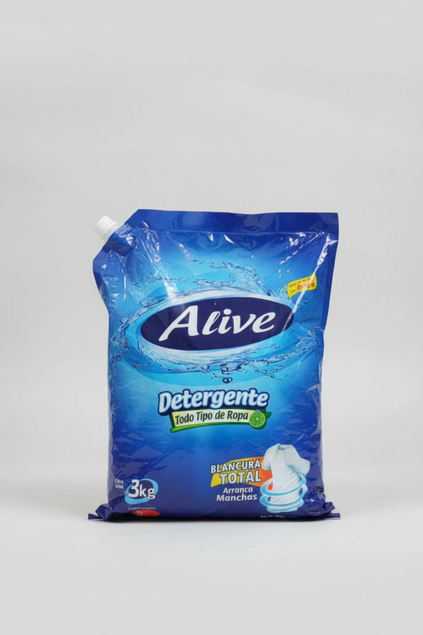Alive Detergente y Suavizante | 500gr - 1kg - 2kg - 3kg