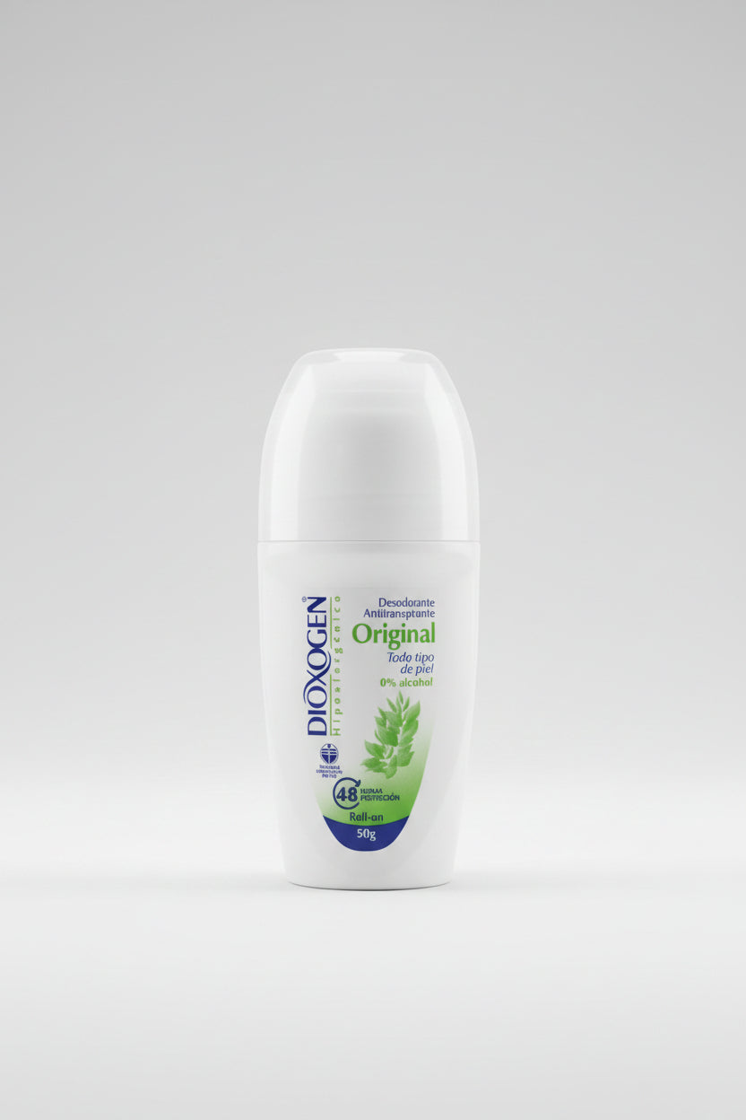 Dioxogen Desodorante Antitranspirante Roll-on Hipoalergénico 🌿