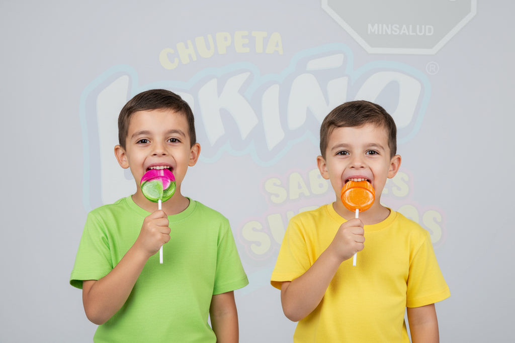 Chupetas Lokiño Rellenas de Chicle – Surtidas