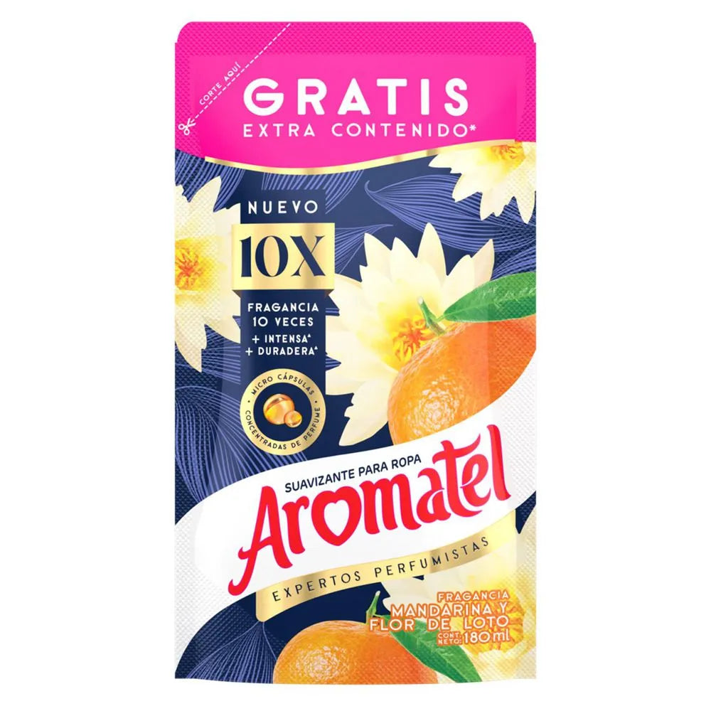 SUAVIZANTE AROMATEL 180ML 1.55$