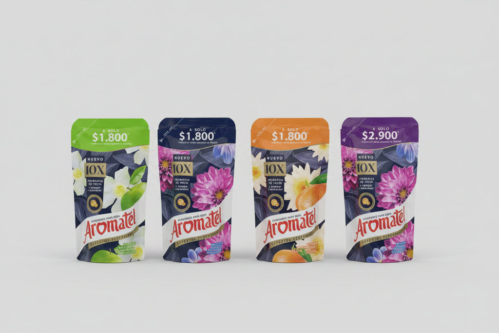 Suavizante Aromatel 10X – 4 aromas disponibles en presentación pequeña 180ml