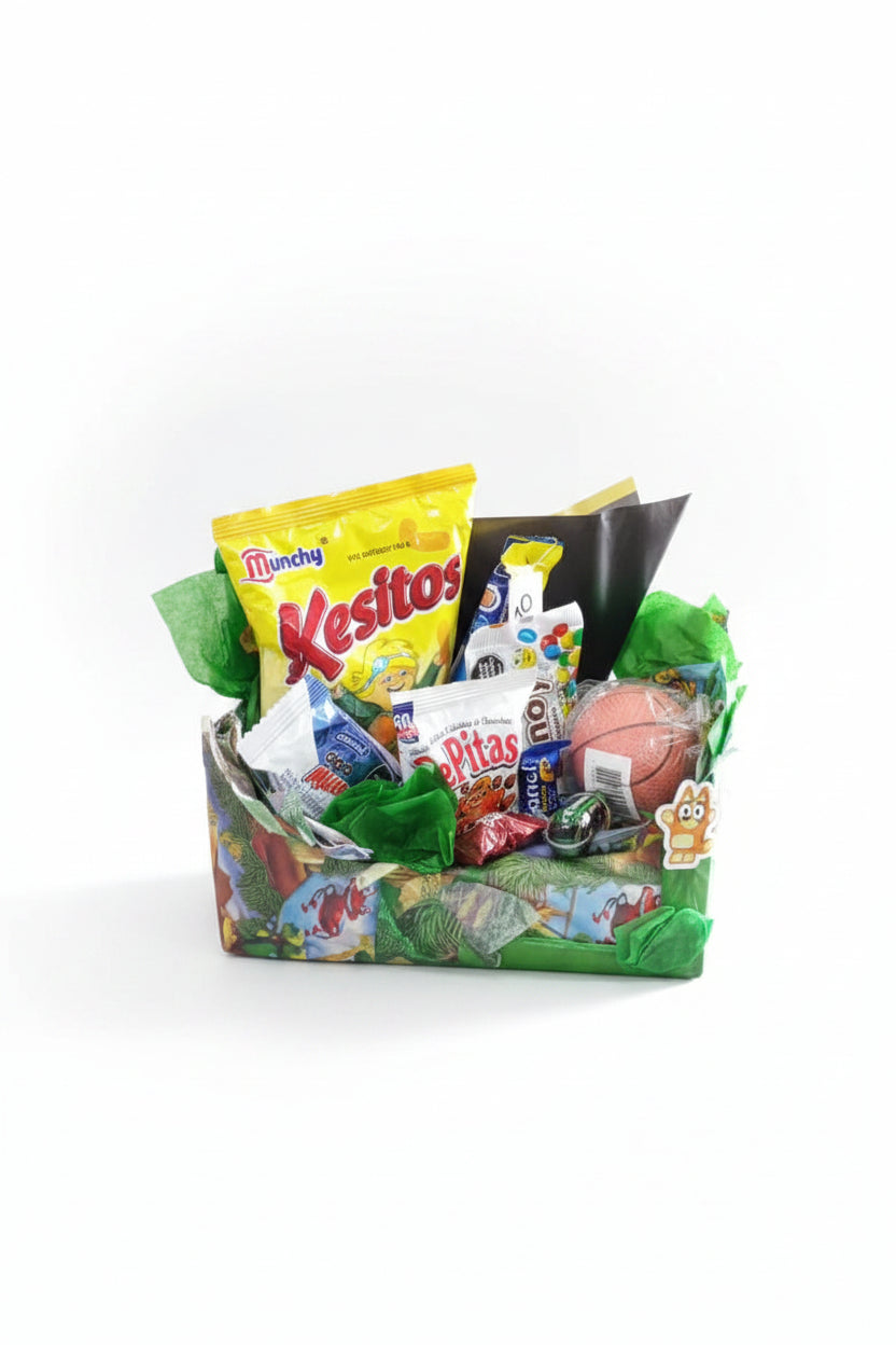 Caja Sorpresa Infantil con Golosinas y Juguete