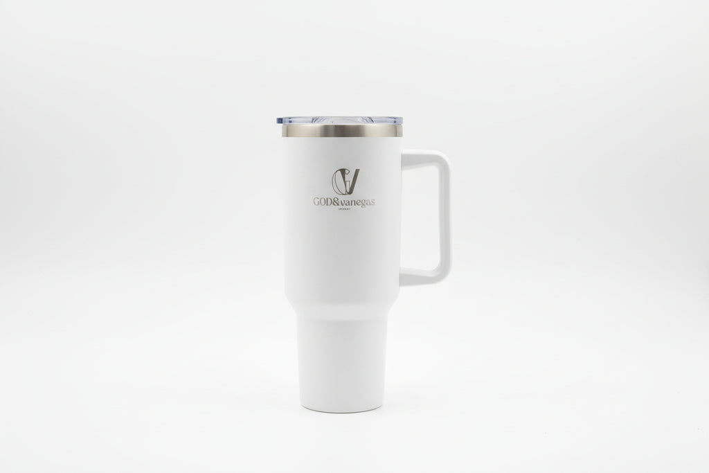 Vaso Reutilizable con Tapa y Sorbete | 27cm - 1L