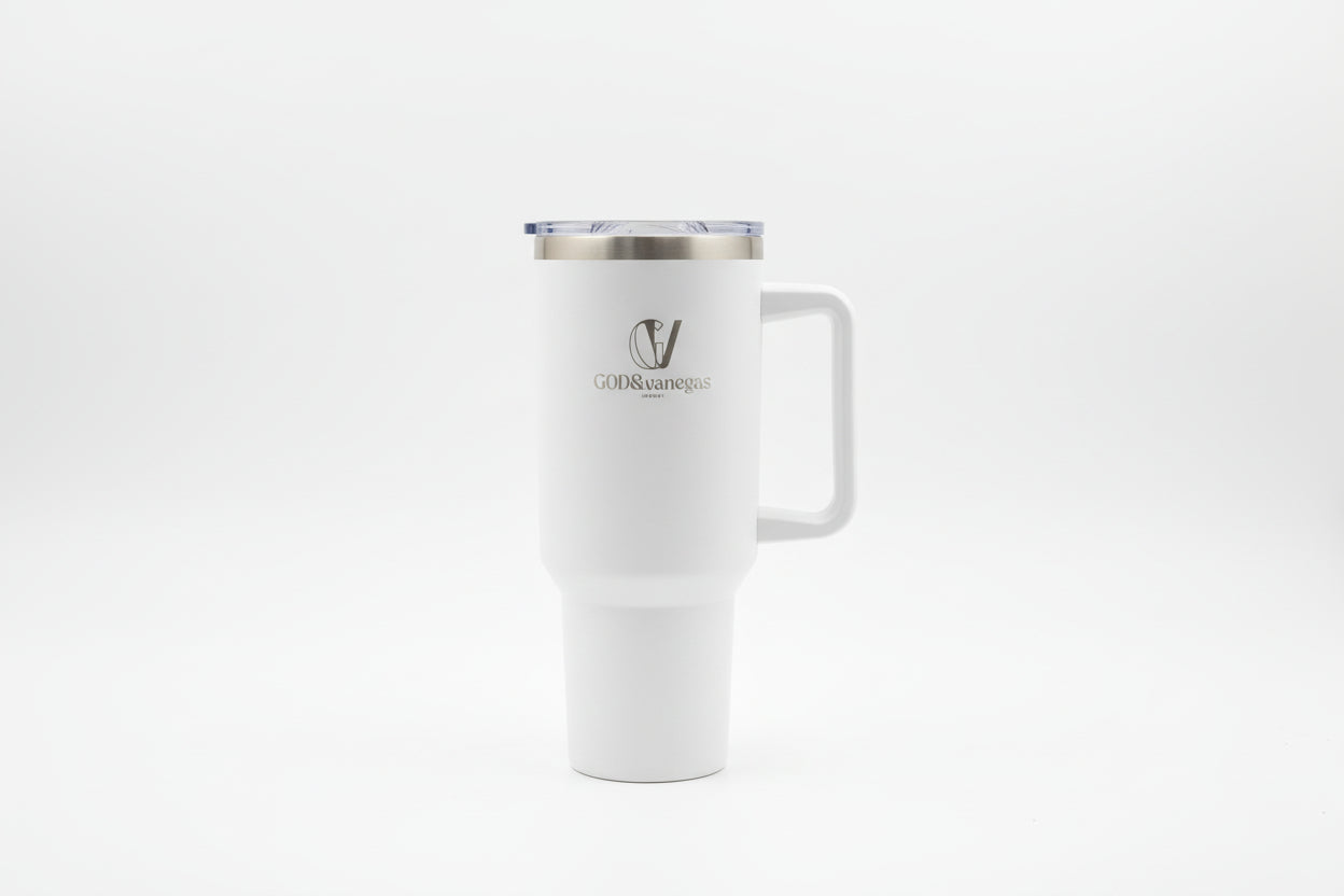 Vaso Reutilizable con Tapa y Sorbete | 27cm - 1L