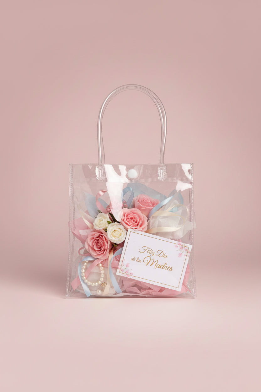 Bolsa Decorativa Transparente