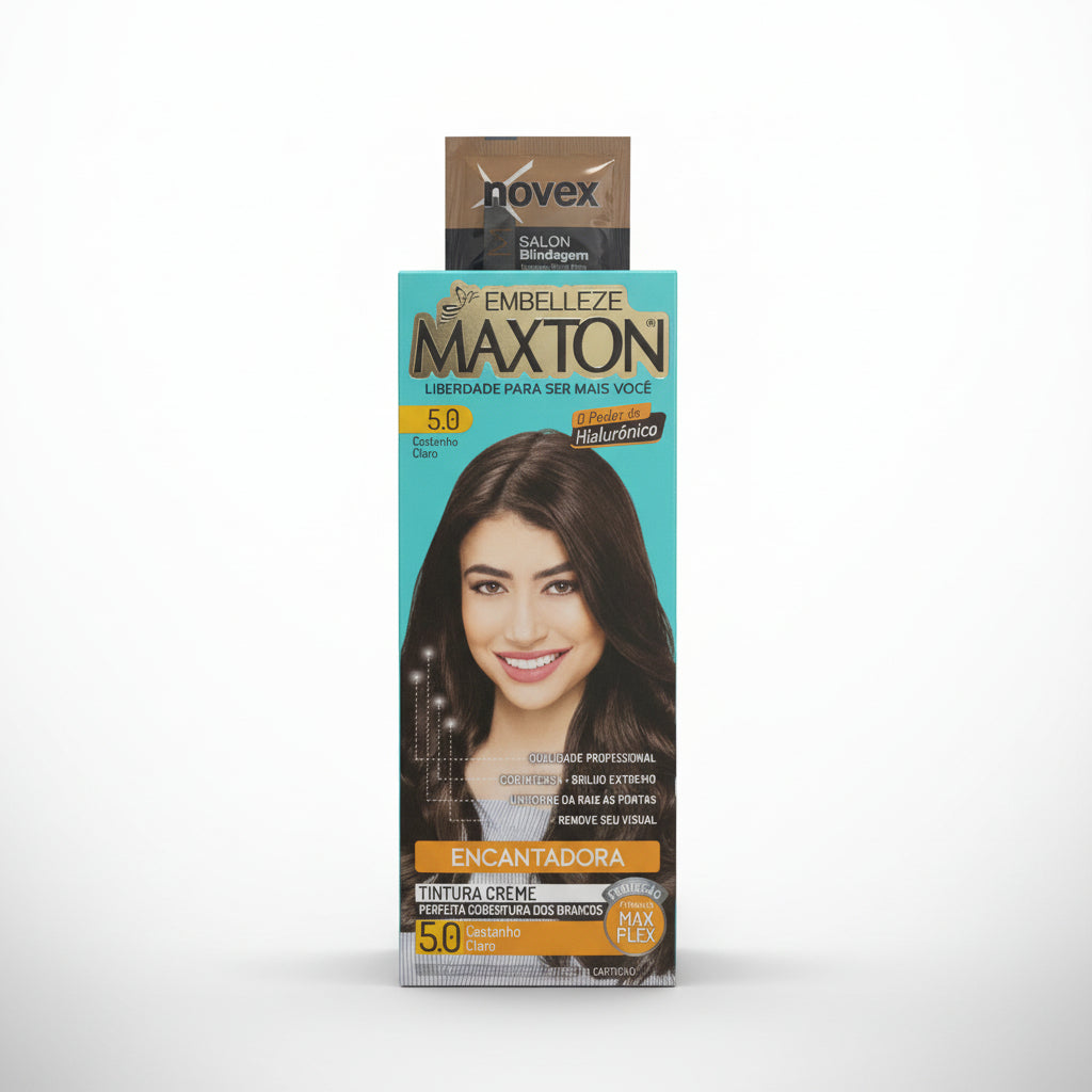Tinte Maxton Kit Completo - Coloración Permanente con Tratamiento