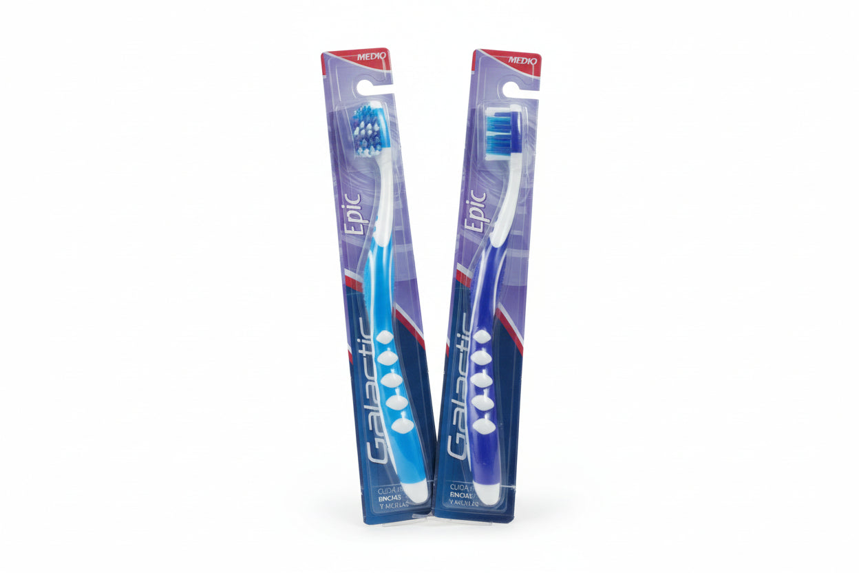 Cepillo Dental Galactic - Cuida Encías, Lengua y Mejillas