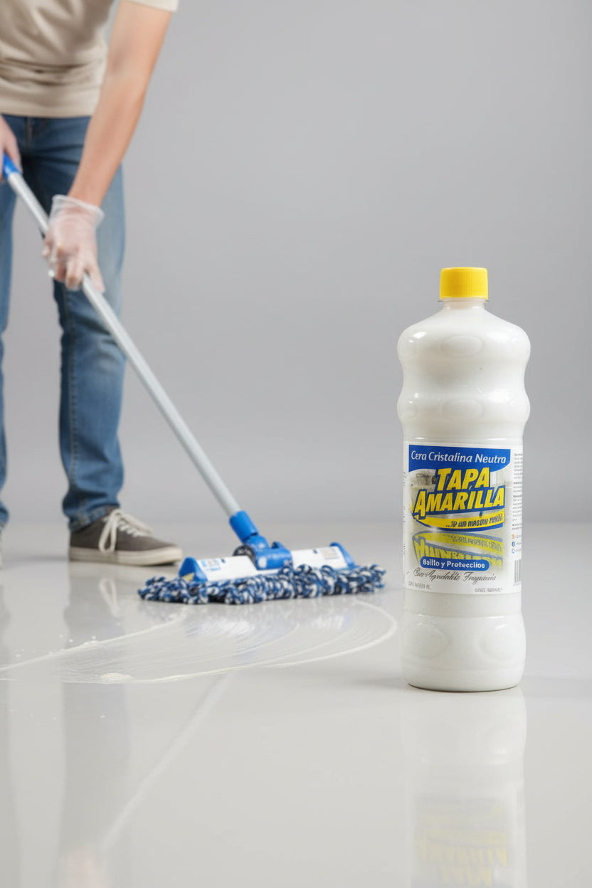 Cera Tapa Amarilla Cristalina Neutra Blanca 1L