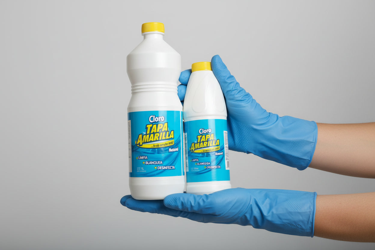 Cloro Tapa Amarilla – 500ml y 1 Litro
