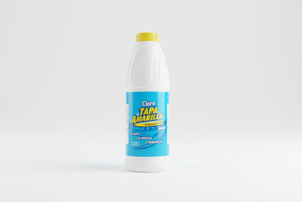 Cloro Tapa Amarilla – 500ml y 1 Litro