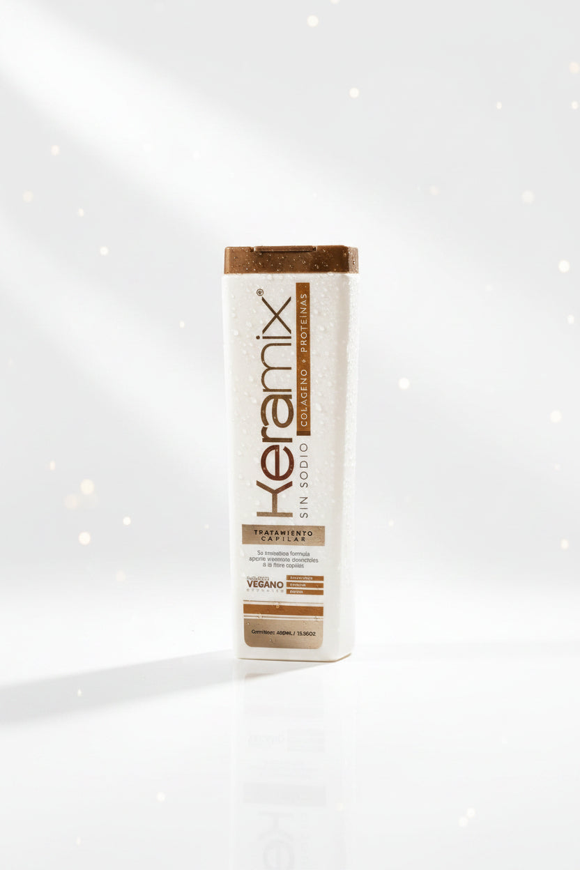 Shampoo Keramix Sin Sodio - Tratamiento Capilar 400ml