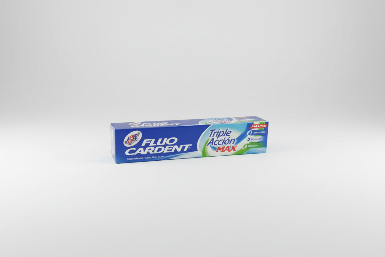 Crema Dental Floucarden Triple Acción Max 75ml
