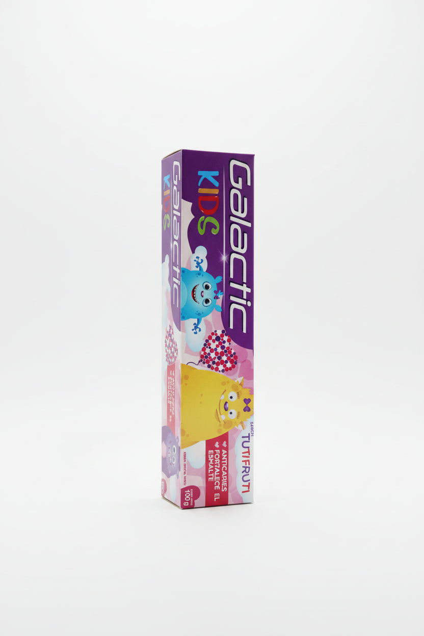 Crema Dental Galactic Kids 100gr - Sabor Tutti Frutti