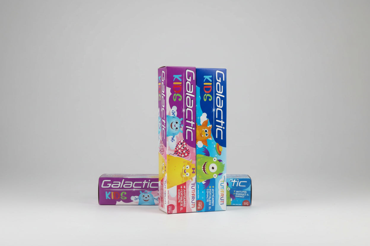 Crema Dental Galactic Kids 100gr - Sabor Tutti Frutti