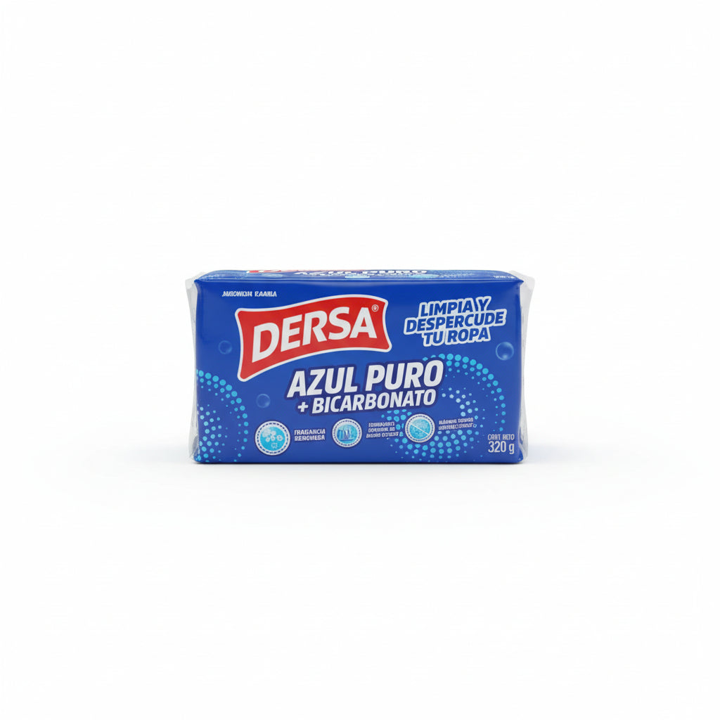 Jabón Azul Puro Dersa con Bicarbonato