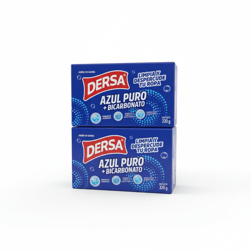 Jabón Azul Puro Dersa con Bicarbonato