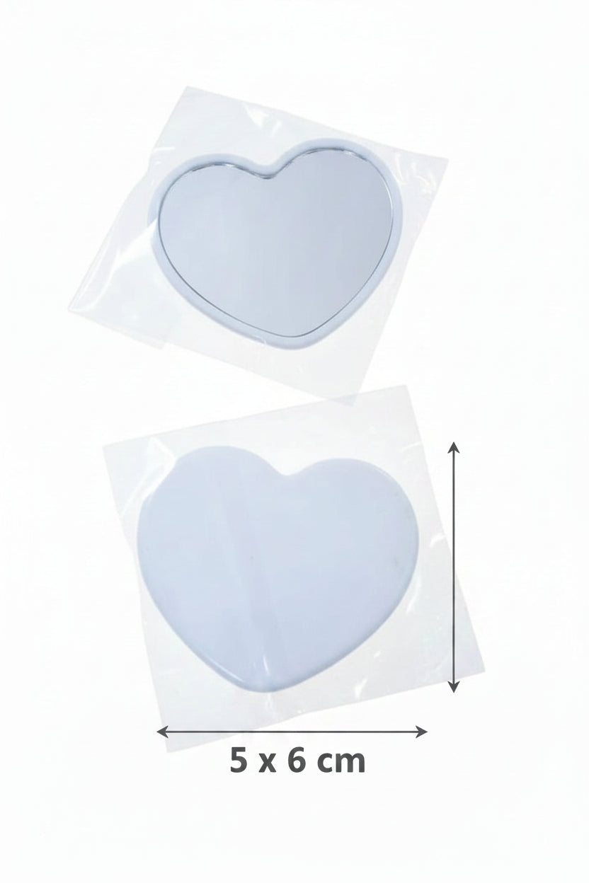 Espejito Corazón Blanco 5x6cm