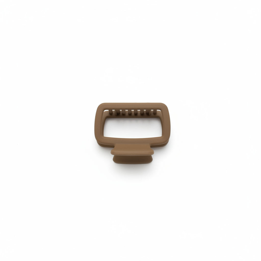 Ganchos y Pinzas para Cabello Mate – Negro y Beige