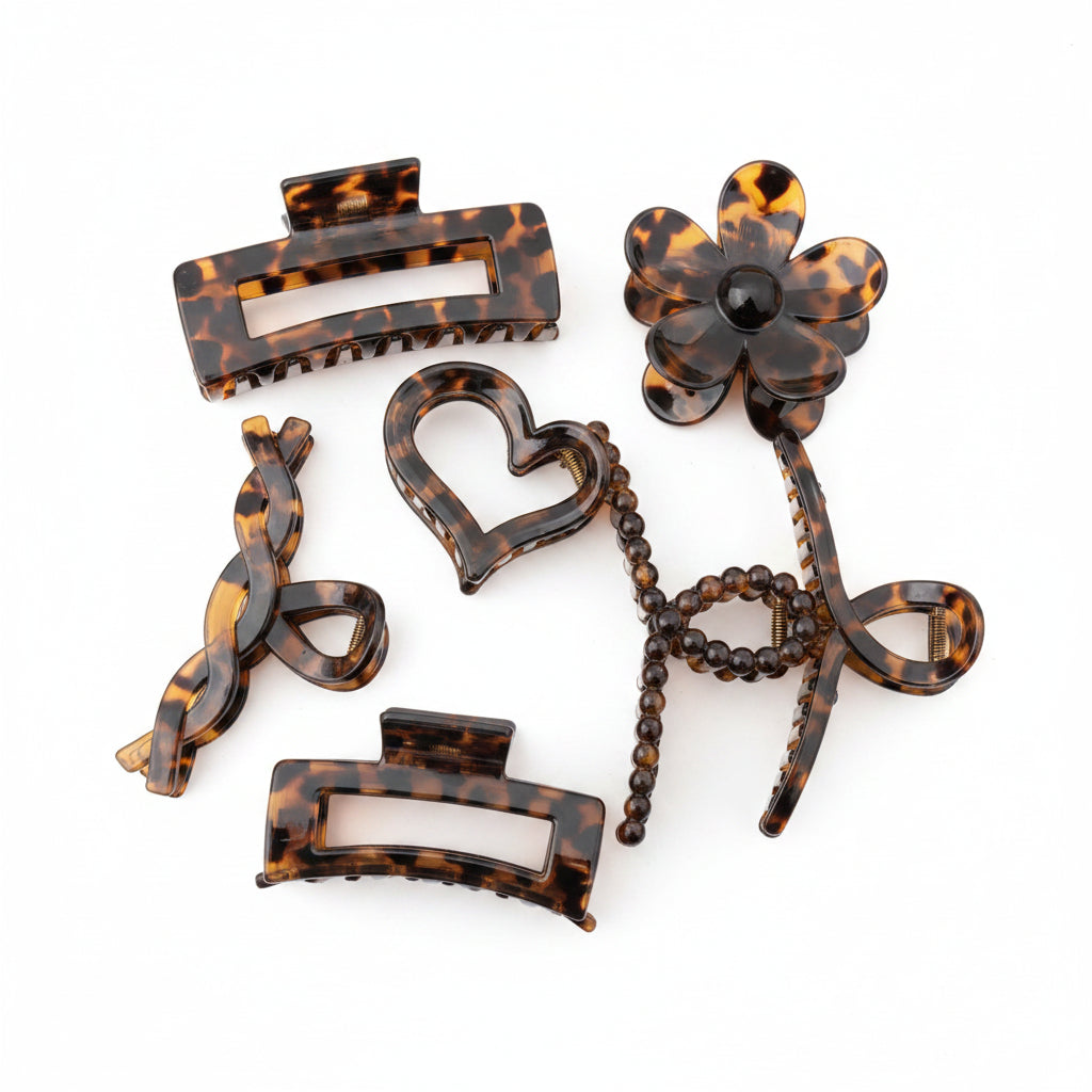 Accesorios para Cabello Estampado Carey – Varios Modelos