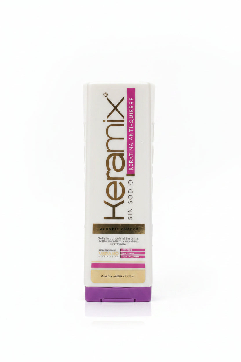 Acondicionador Keramix Sin Sodio - Tratamiento Capilar 400ml