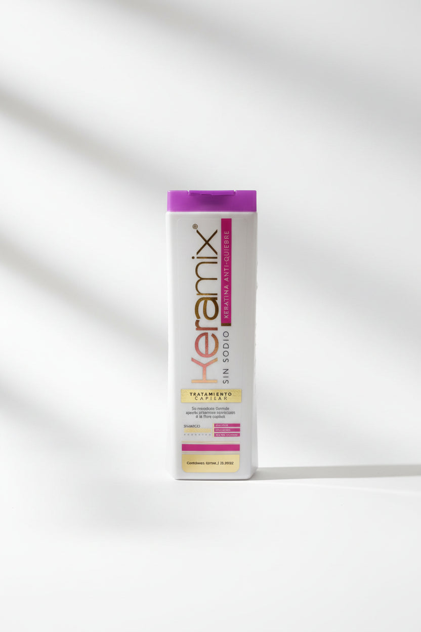 Shampoo Keramix Sin Sodio - Tratamiento Capilar 400ml