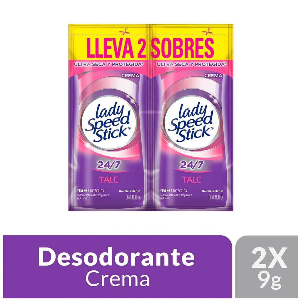 DESODORANTE DE SOBRES 1,30$ (el duo)