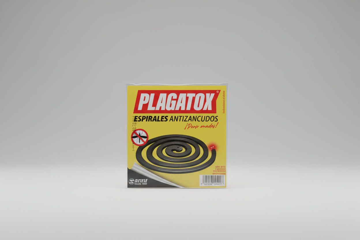 Plagatox Espirales Antizancudos Perfumados - 2 Unidades