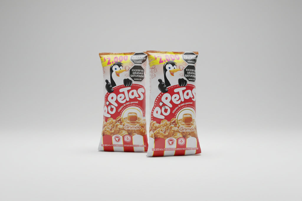 Poepetas con Caramelo 44,4 gr