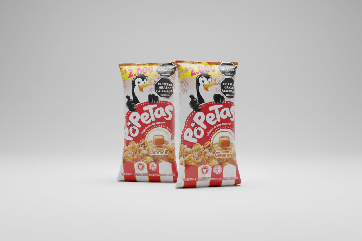 Poepetas con Caramelo 44,4 gr