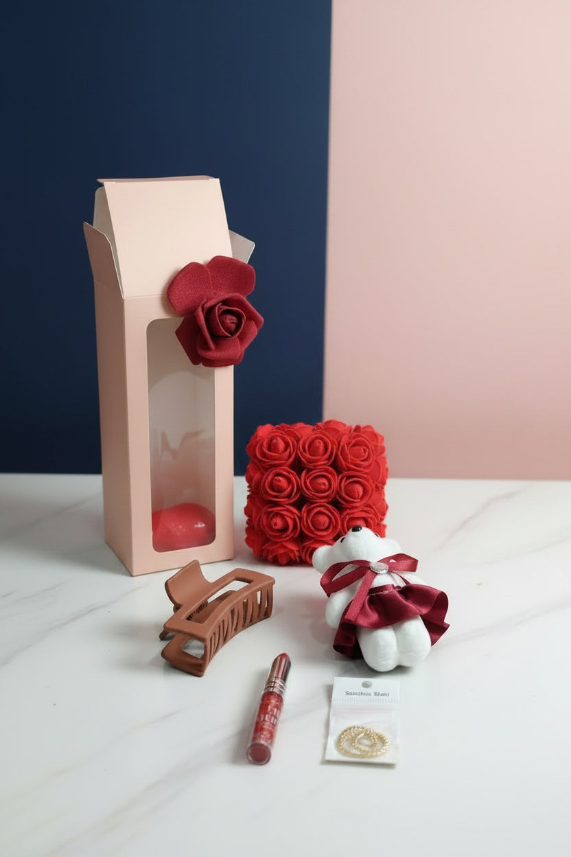 Kit de Regalo Osito y Rosas 🌹