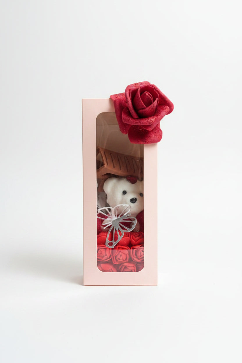 Kit de Regalo Osito y Rosas 🌹