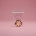 Argollas de Acero Inoxidable Elegantes