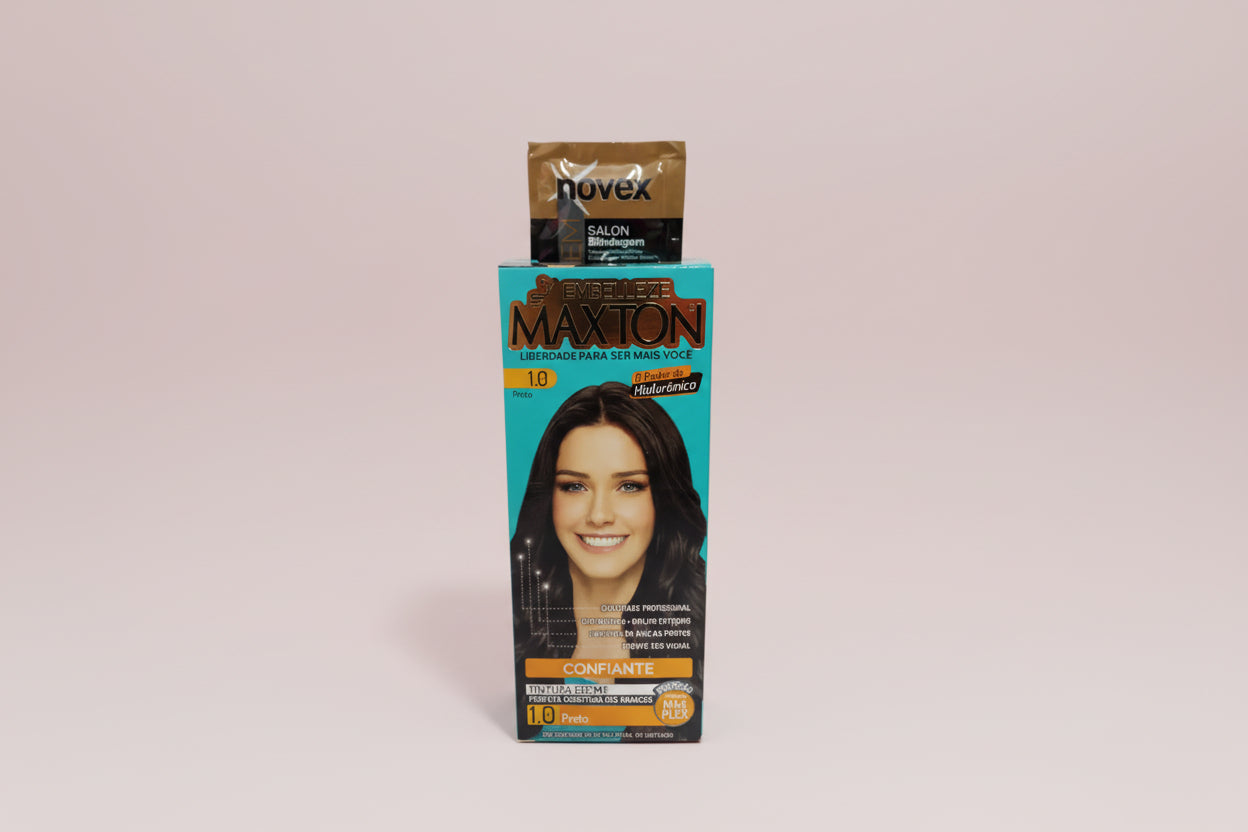 Tinte Maxton Kit Completo - Coloración Permanente con Tratamiento