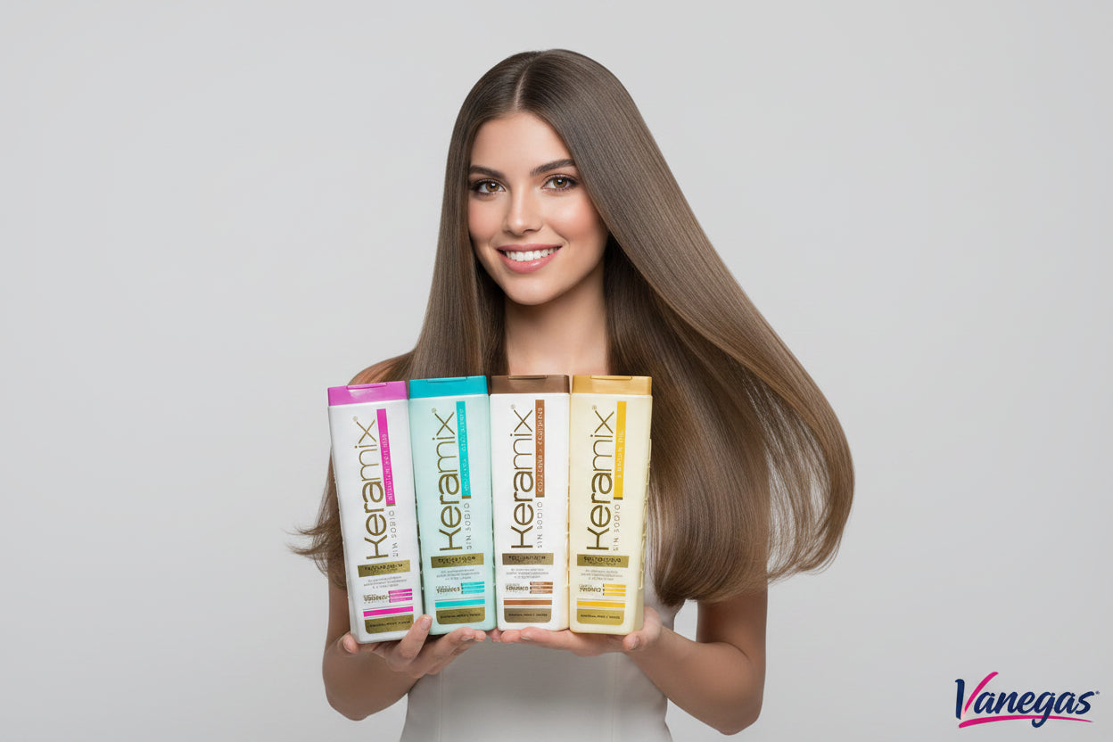 Shampoo Keramix Sin Sodio - Tratamiento Capilar 400ml