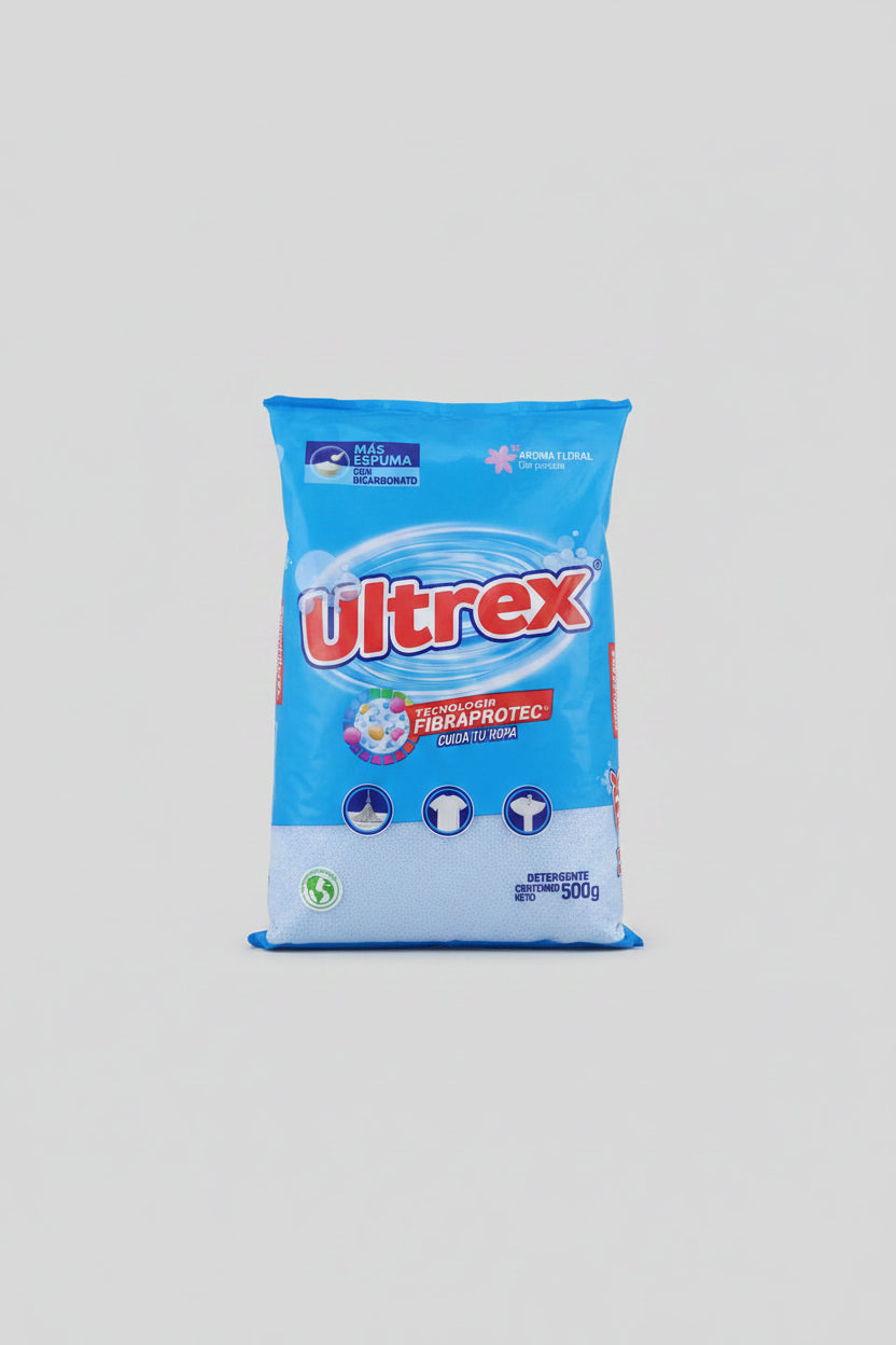 Detergente Ultrex FibraProtec 500g 🧹✨