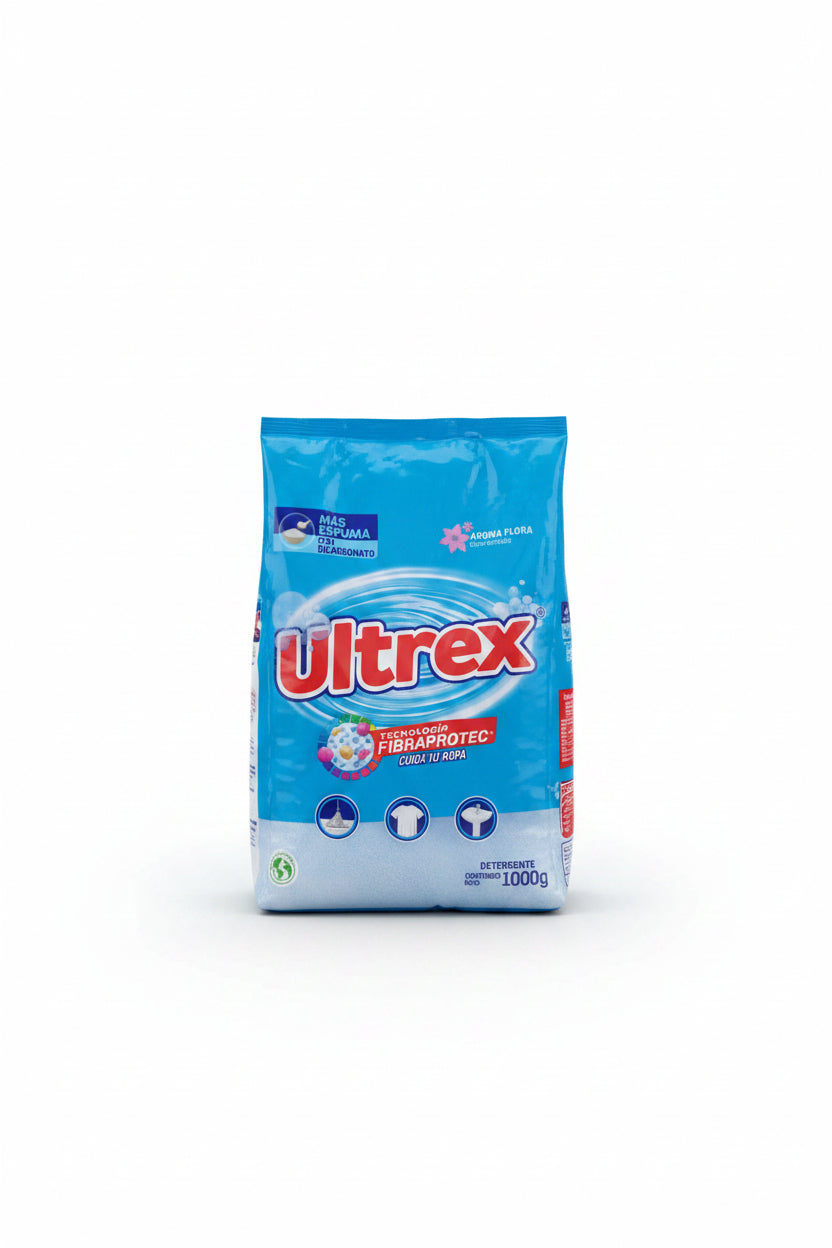 Detergente Ultrex FibraProtec 1kg 🧹✨